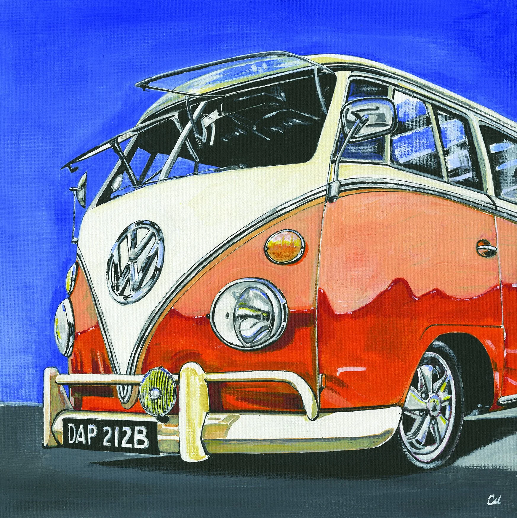 Camper van painting hotsell